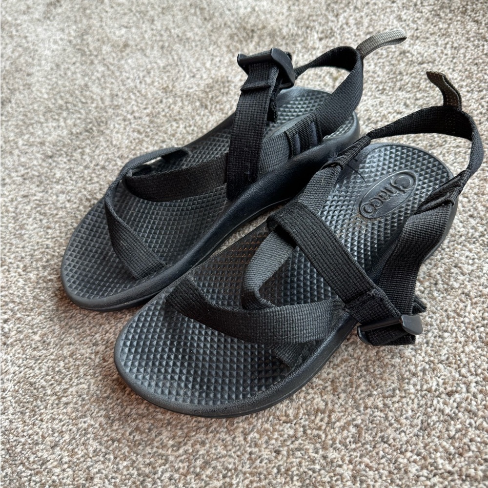 Chaco Black Kids Sandals
